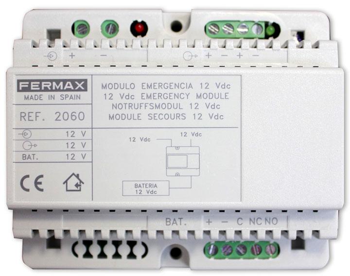 MODULO BATERIA EMERGENCIA 12VDC