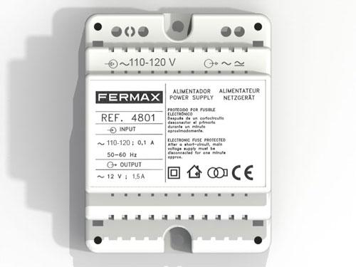 P.S.U. DIN4 110-120VAC/12VAC-1.5A