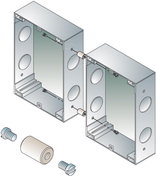JUEGO SEPARADORES CAJAS EMPOTR. CITY