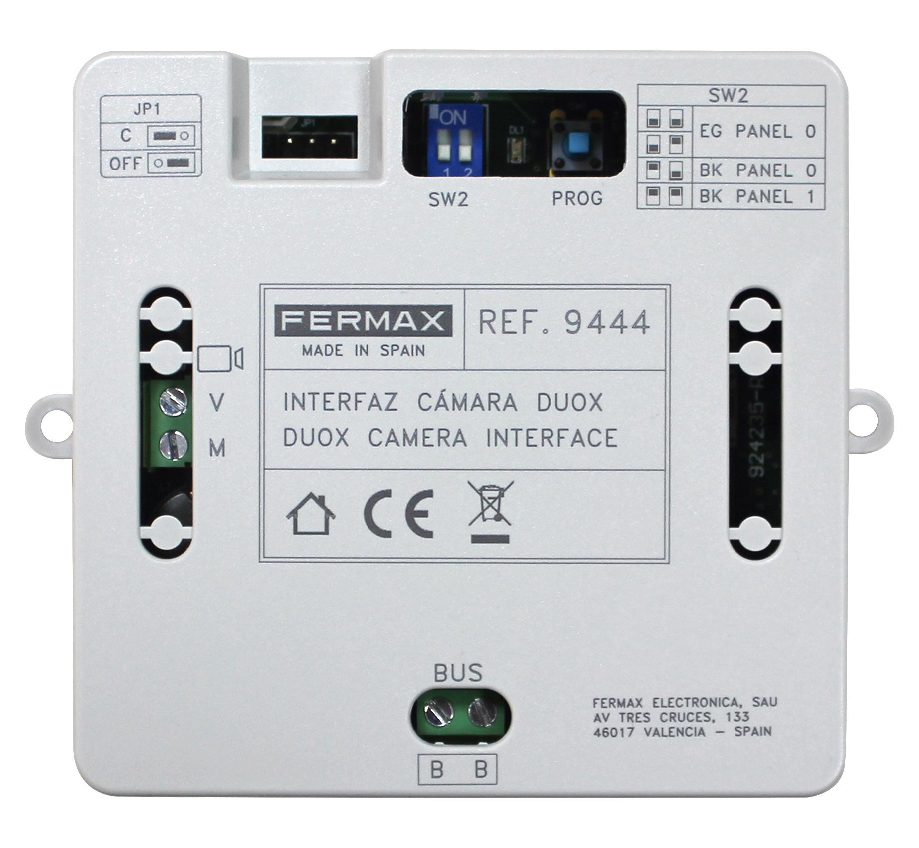 INTERFAZ CAMARA DUOX PLUS