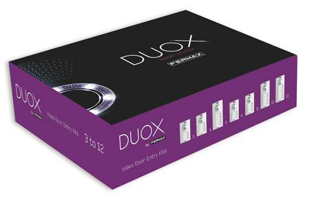 KIT VIDEO EDIFICIO DUOX 10/L COLOR