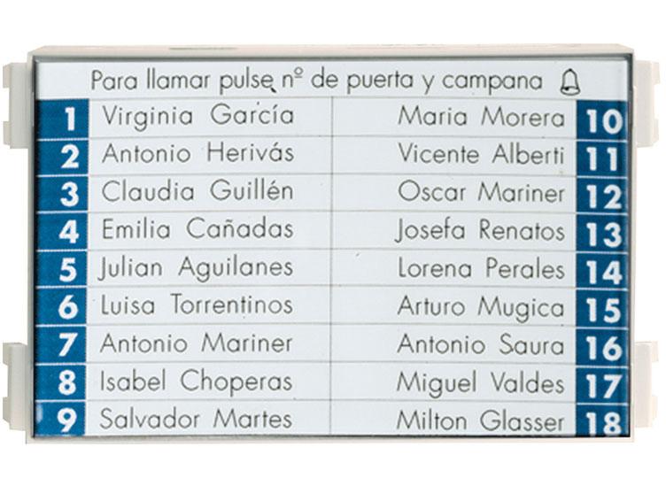 TARJETERO PANORAMICO CITYMAX (Repuesto)