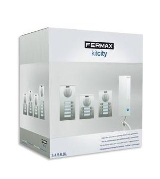 Fermax 4863 Kit portero electrónico de 3 líneas - ElectroMaterial
