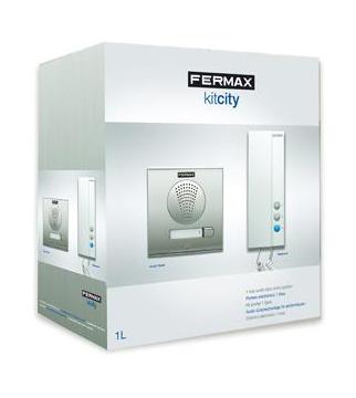 Fermax 4863 Kit portero electrónico de 3 líneas - ElectroMaterial