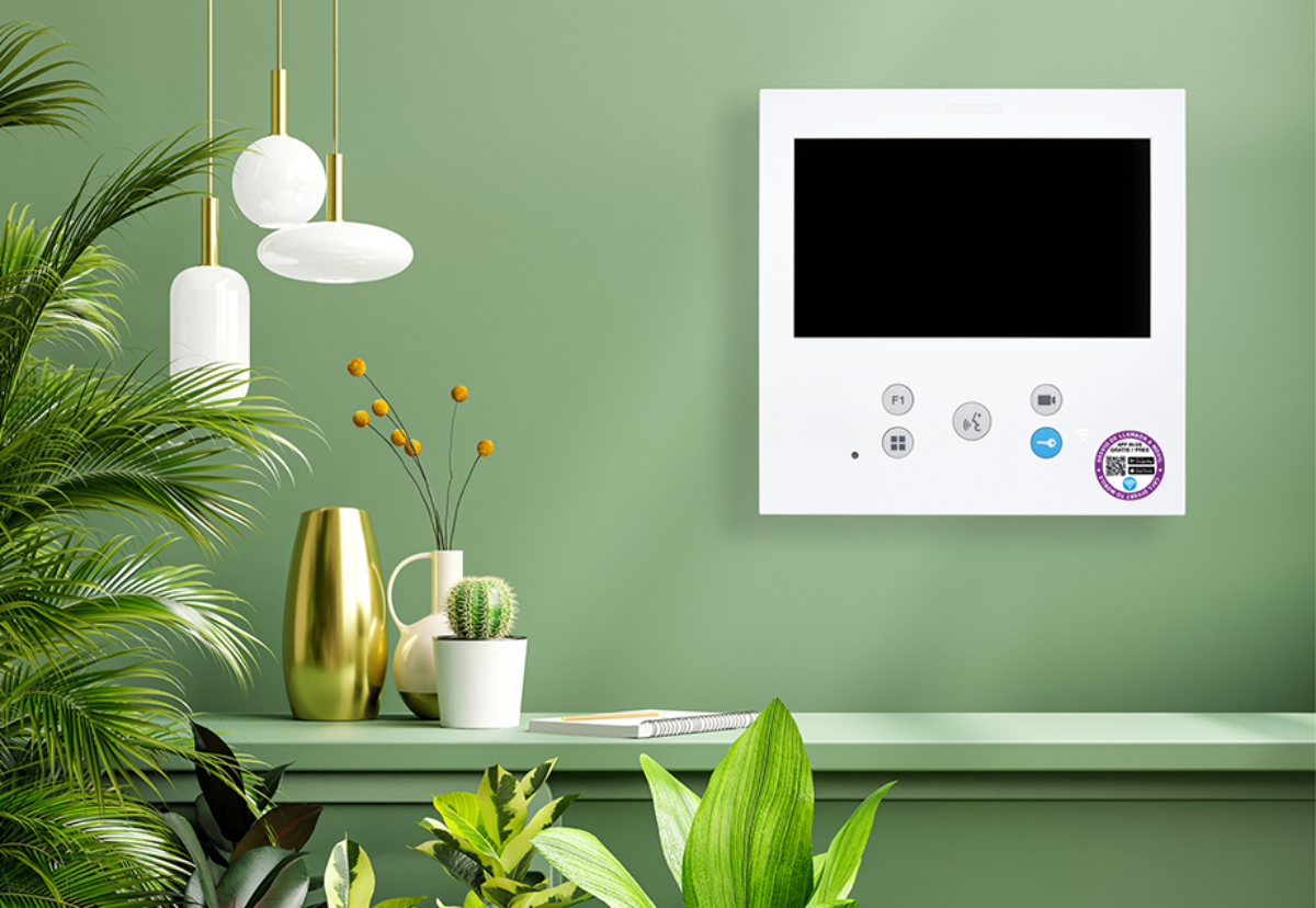 Añadimos una pegatina QR en nuestros videoporteros WiFi