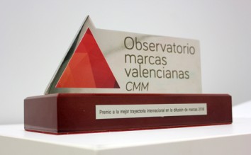 Premio a la mejor trayectoria internacional en la difusión de marcas 2016