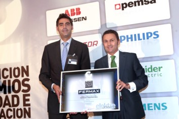 Fermax galardonada por los instaladores con el premio a la calidad.